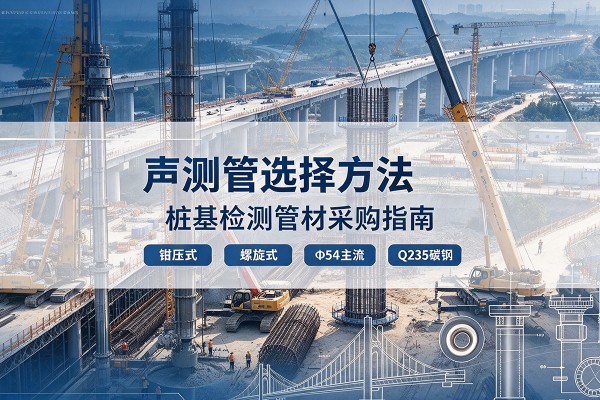 都安声测管选型标准