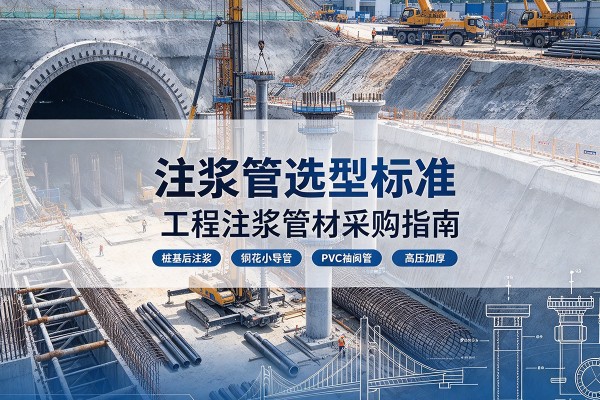 都安注浆管选型标准