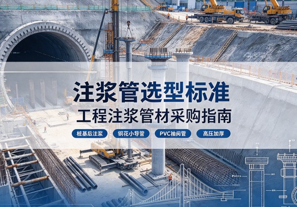 都安注浆管选型标准